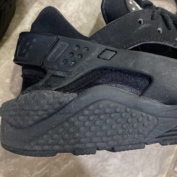 Nike Men’s Air Huarache Black Shoe Sz 8 - Picture 11 of 15
